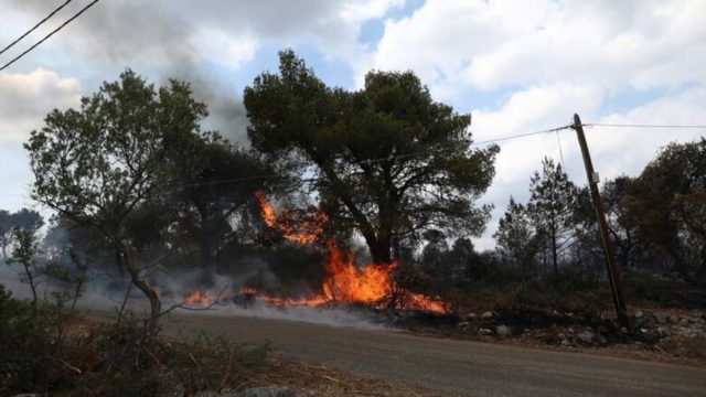 Ζάκυνθος: Προσήχθη ύποπτος για την πυρκαγιά στο Αργάσι