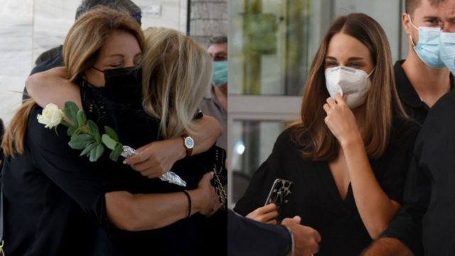 Τόλης Βοσκόπουλος: Θλίψη στο μνημόσυνό του – Συντετριμμένες Άντζελα Γκερέκου και Μαρία Βοσκοπούλου