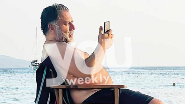 Γρηγόρης Αρναούτογλου: Για πρώτη φορά με μαγιό η σύντροφός του – Αποκλειστικές φωτογραφίες