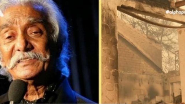 Φωτιά στην Εύβοια: Κάηκε το σπίτι του Κώστα Χατζή