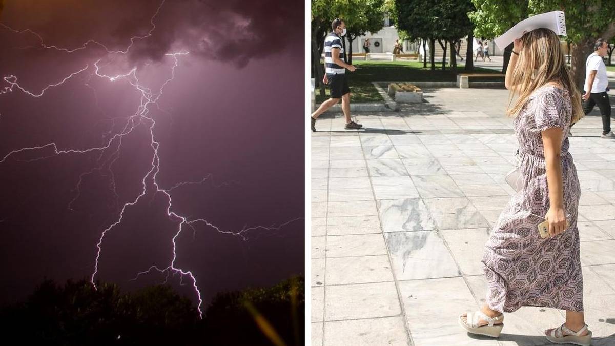 Έκτακτο δελτίου καιρού: Καύσωνας τέλος, έρχονται θυελλώδεις άνεμοι και καταιγίδες!