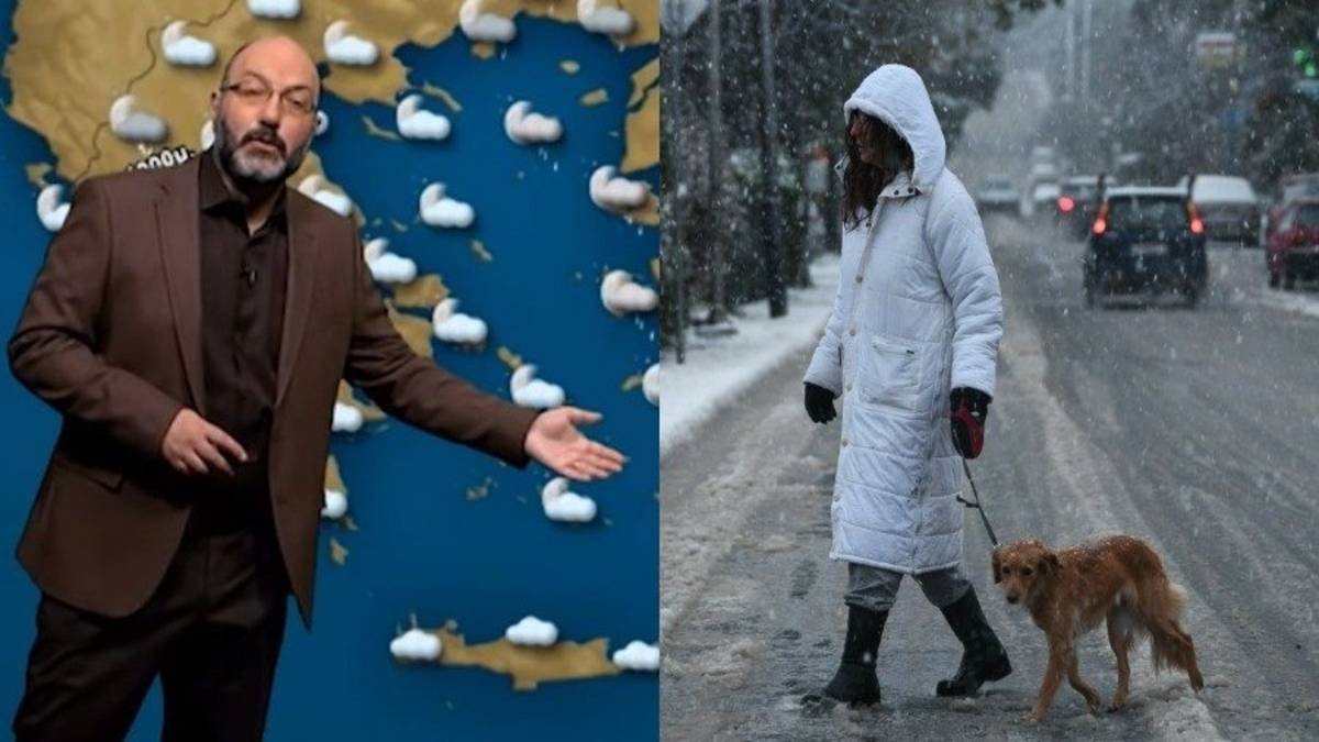 Από τον καύσωνα και τους 45 βαθμούς… στο «βαρύ» χειμώνα: Το «καμπανάκι» του Σάκη Αρναούτογλου για τα χιόνια – Τι λένε τα μερομήνια