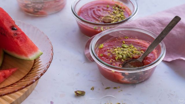 Καρπουζοκρέμα: Πανάλαφρο και πανεύκολο γλυκό ψυγείου