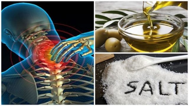 Ανακατέψτε λίγο αλάτι & ελαιόλαδο. Δεν θα αισθανθείτε πόνο για τα επόμενα 5 χρόνια!