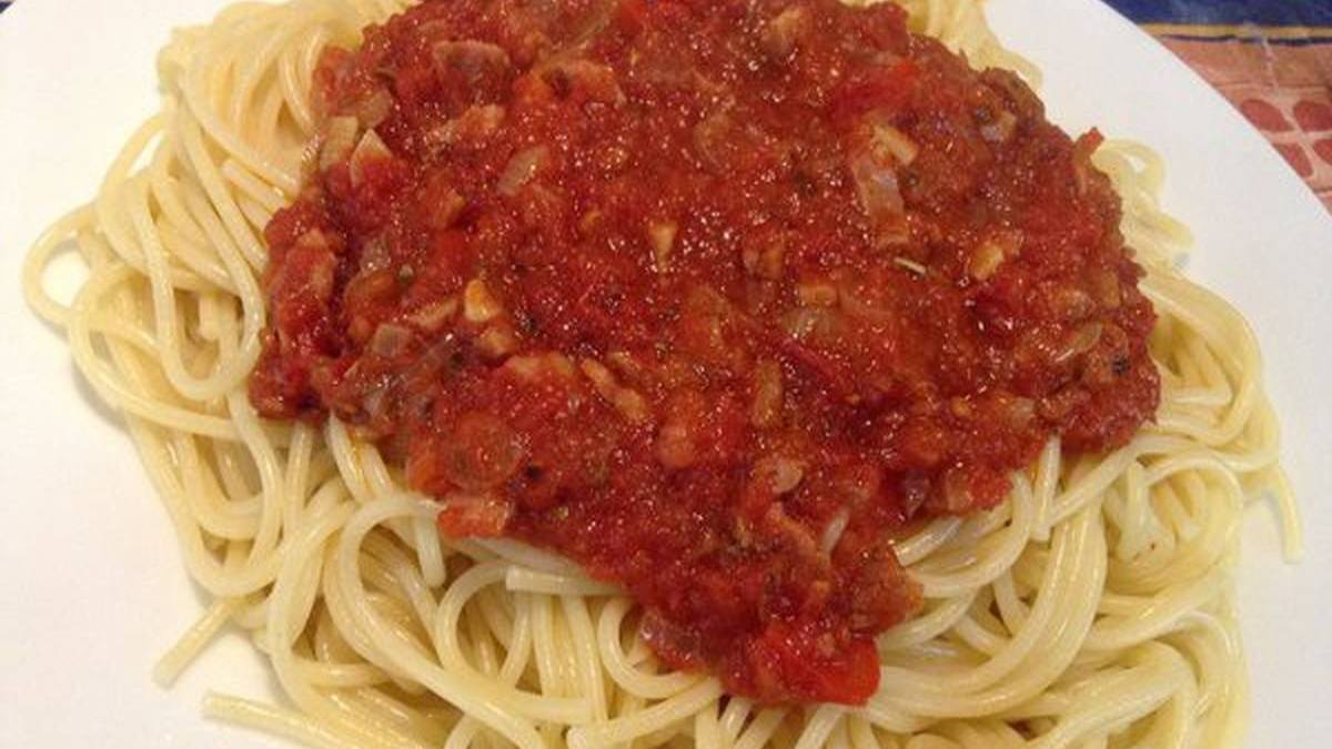 Μέχρι να πεις… pasta: Γρήγορα μακαρόνια σπαγγέτι με σάλτσα Bolognese