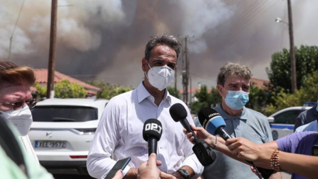 Φωτιά στην Εύβοια: Νέο μήνυμα και συνέντευξη Τύπου από Μητσοτάκη – Οι κινήσεις της κυβέρνησης μετά την καταστροφή