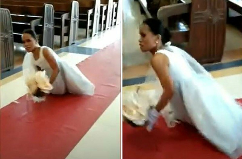 Γεννήθηκε χωρίς πόδια – 27χρονη νύφη συγκλονίζει την ημέρα του γάμου της (Video)