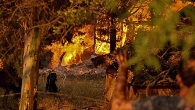 Φλέγεται και η Εύβοια σε δύο μέτωπα: Πυρκαγιά στα Κριεζά, επικίνδυνη φωτιά και στη Λίμνη Ευβοίας! Εκκενώνονται οικισμοί