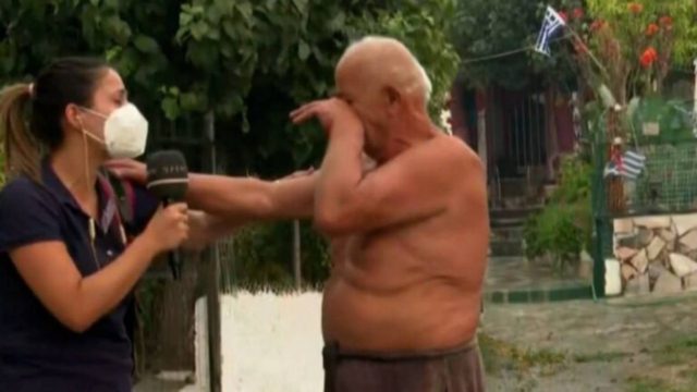 Η φωτογραφία της ημέρας: Η ανθρωπιά μέσα στον πόνο…