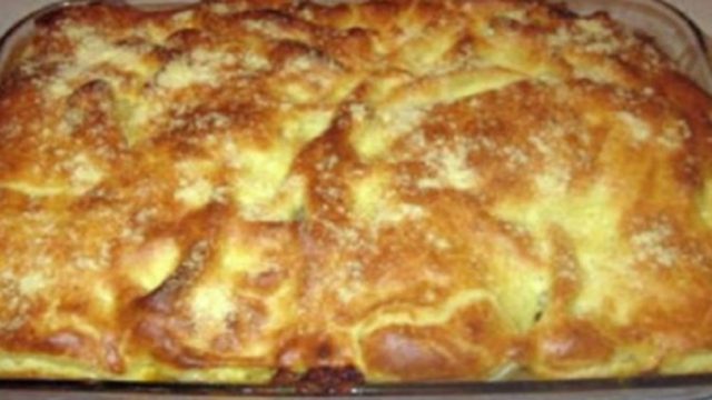 Το πιο εύκολο παστίτσιο χωρίς κιμά έτοιμο σε 45 λεπτά
