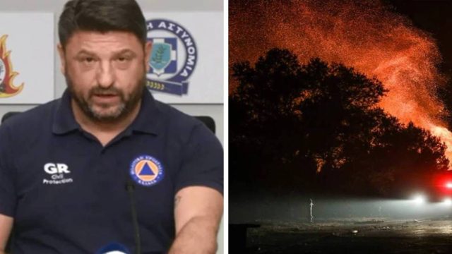Νίκος Χαρδαλιάς για την φωτιά στη Βαρυμπόμπη: “12.500 στρέμματα έγιναν στάχτη, 76 σπίτια με σοβαρές ζημιές, 82 αυτοκίνητα κάηκαν ολοοσχερώς”