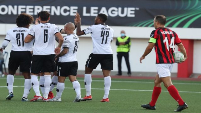 Europa Conference League: Πέρασε από το Γιβραλτάρ ο δικέφαλος του Βορρά (Video)