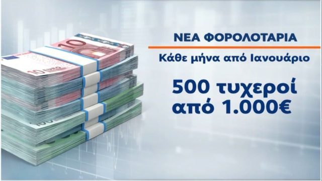 Φορολοταρία: Τζακ ποτ με 2.000.000 ευρώ τα Χριστούγεννα (Video)