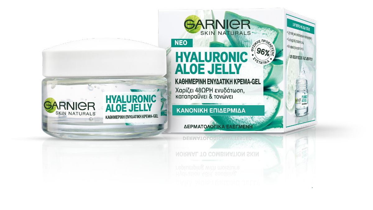 Hyaluronic Aloe: H μοναδική εμπειρία καθαρισμού και εντατικής ενυδάτωσης από τη Garnier