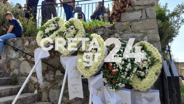 Σεισμός στο Ηράκλειο: Θλίψη στο τελευταίο «αντίο» του 62χρονου – Τραγική φιγούρα ο γιος του