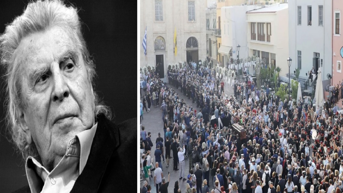 Μίκης Θεοδωράκης: Ύστατο χαίρε στον Γαλατά Χανίων! Έφτασε στην Κρήτη η σορός του – Συγκινητικές στιγμές (Video)