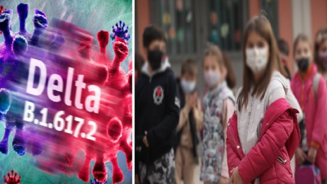 Συναγερμός! Η μετάλλαξη Δέλτα χτυπάει ένα στα τέσσερα παιδιά – Σοκάρουν τα στοιχεία του ΕΟΔΥ