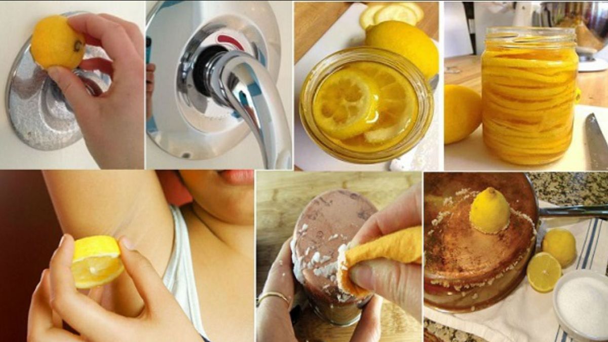60+ Τρόποι για να χρησιμοποιήσετε τις φλούδες και το χυμό λεμονιού στο σπίτι σας