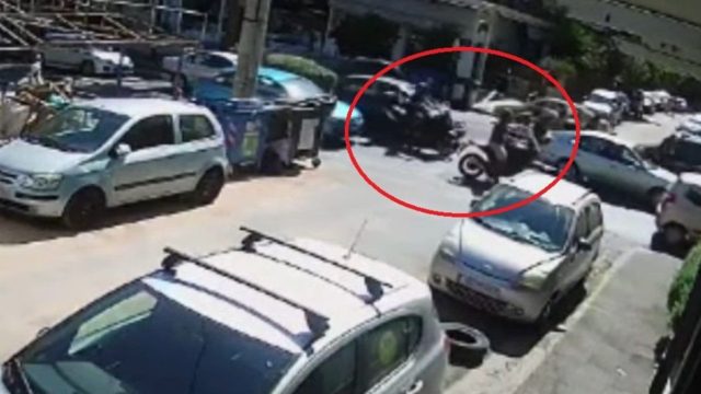 Ληστεία – Τράπεζα Μητροπόλεως: Καρέ καρέ η σύλληψη του δράστη (vid)