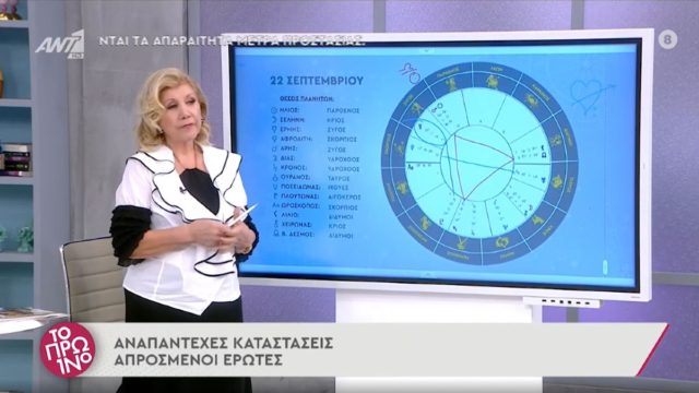 Λίτσα Πατέρα: Αυξάνεται η ερωτική διάθεση για αυτά τα ζώδια (video)