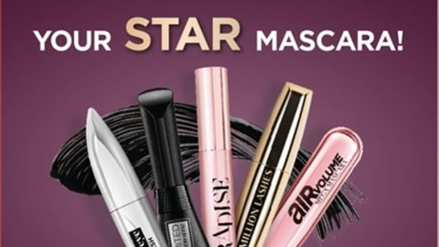 H L’Oréal Paris παρουσιάζει τις #top mascaras για τις δικές σας βλεφαρίδες!