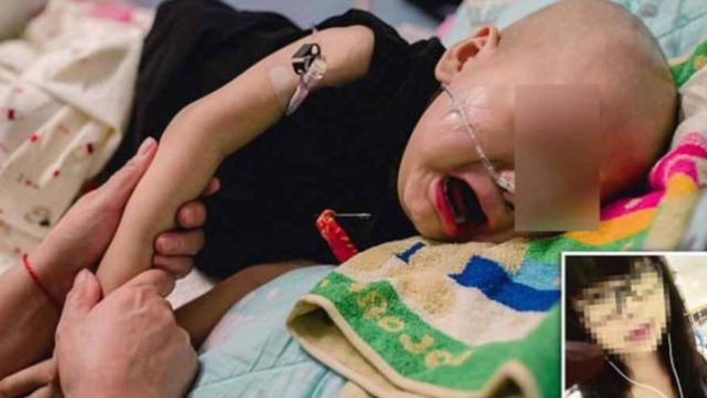 Μωράκι που πάσχει από καρκίνο κλαίει και θέλει τη μαμά του χωρίς να ξέρει κάτι το… τραγικό!