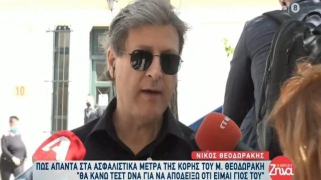Νίκος Θεοδωράκης: «Ο,τι έκανα το ήξερε – Το είχε αποδεχτεί και δε με αμφισβήτησε ποτέ»