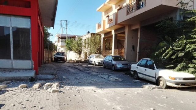 Σοκ στο Ηράκλειο: Καταστράφηκε ένα ολόκληρο χωριό από τον ισχυρό σεισμό