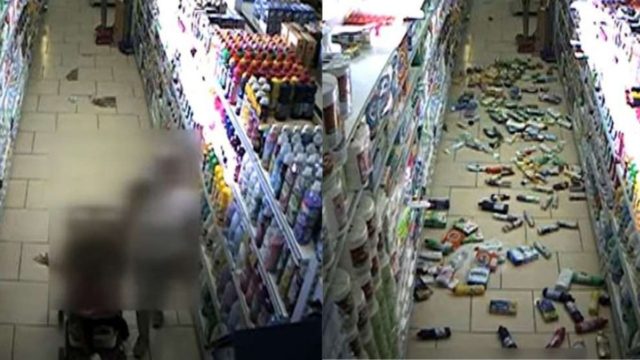 Κρήτη: Σοκαριστικό βίντεο από το σεισμό – Μωρό γλυτώνει το τελευταίο δευτερόλεπτο