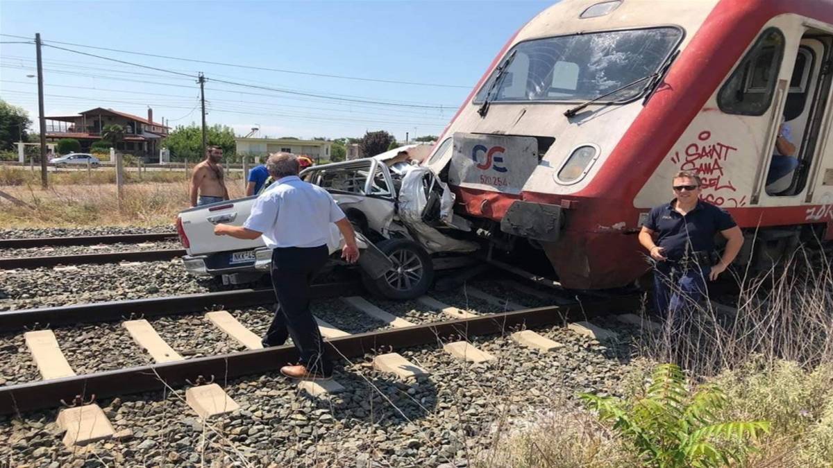 Τρένο συγκρούσε με φορτηγό στη Θεσσαλονίκη – Αποκλεισμένο το σημείο!
