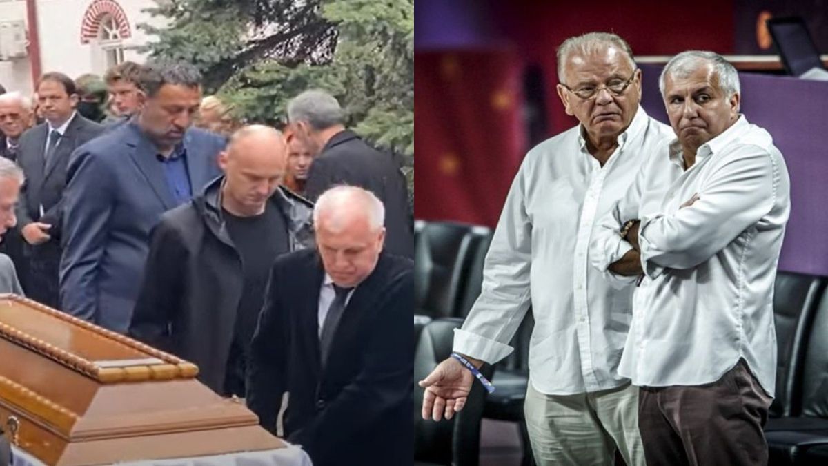 Ραγίζουν και τα τσιμέντα: Ο Ομπράντοβιτς κουβάλει το φέρετρο του Ίβκοβιτς στη κηδεία του! (video)