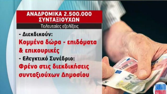 Αναδρομικά συνταξιούχων: Πότε θα πληρωθούν – Τα τέσσερα πακέτα (Video)