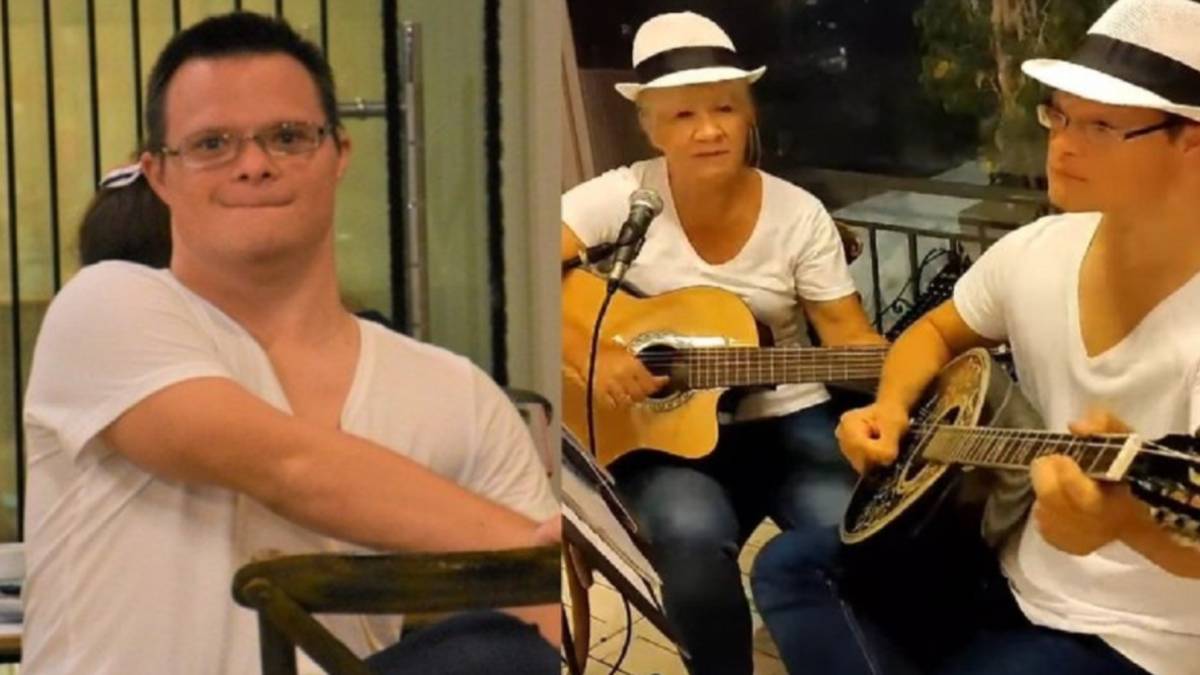 Δύναμη ψυχής: Το ζεϊμπέκικο της “Ευδοκίας” από τον μπουζουξή με σύνδρομο Down, Κυριάκο Φριλίγκο!