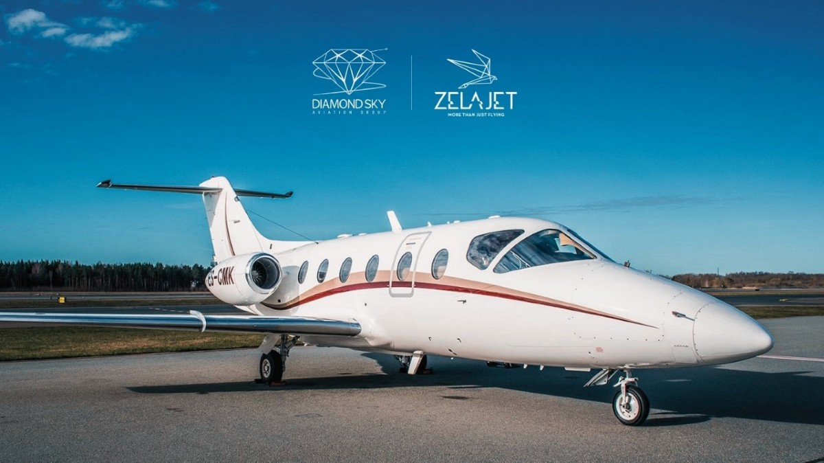 Στρατηγική συμφωνία Zela Jet και Diamond Sky