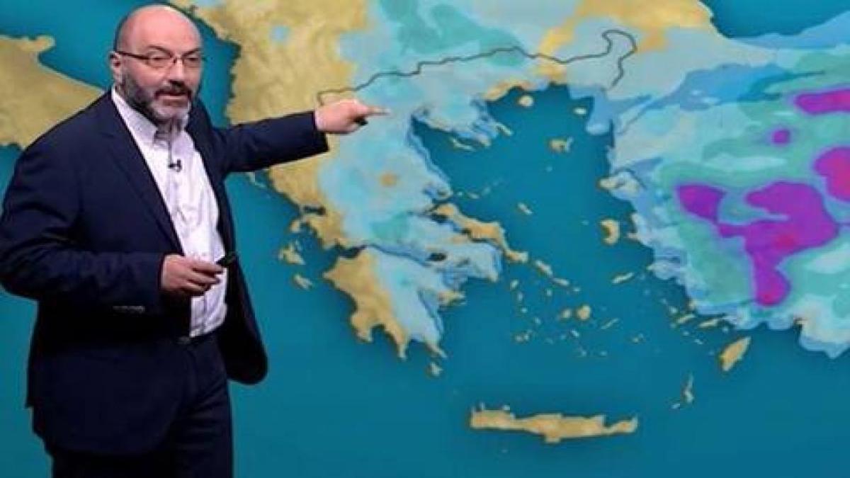 Σάκης Αρναούτογλου: Προειδοποιεί για τον μεσογειακό κυκλώνα – Ποιες περιοχές θα χτυπήσει
