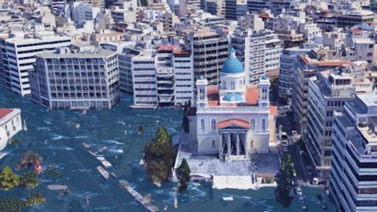 Κλιματική αλλαγή: Έτσι θα είναι ο Πειραιάς και η Θεσσαλονίκη στο μέλλον