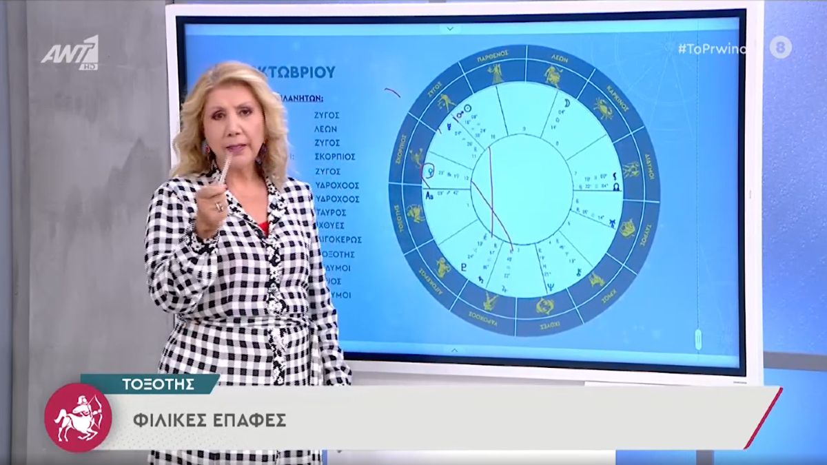 Λίτσα Πατέρα: «Σημαντικές υπερβολές» – Αυτά τα ζώδια θα ευνοηθούν περισσότερο