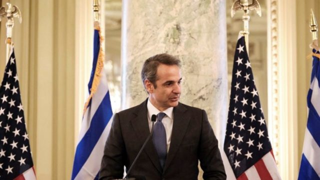 Κυριάκος Μητσοτάκης: «Υποδέχομαι με αίσθημα ευθύνης τη νέα πενταετή συμφωνία με τις ΗΠΑ»