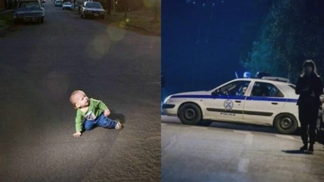 Οικογενειακό δράμα πίσω από το μωράκι 10 μηνών που βρέθηκε να μπουσουλάει μόνο του σε δρόμο της Ελασσόνας