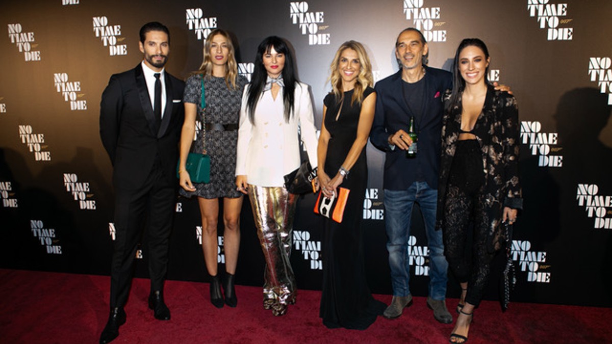 No Time to Die: Η λαμπερή πρεμιέρα της ταινίας του James Bond στην Αθήνα