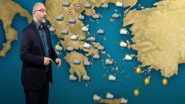 Ο Σάκης Αρναούτογλου χτυπά «καμπανάκι»: Έρχεται χειρότερη επιδείνωση! Η κακοκαιρία «Μπάλλος» φέρνει βροχές, καταιγίδες & χιόνια