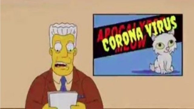 Ανατριχιαστικό! Η προφητεία των Simpsons για τον κορωνοϊό πριν από 27 χρόνια! (video)