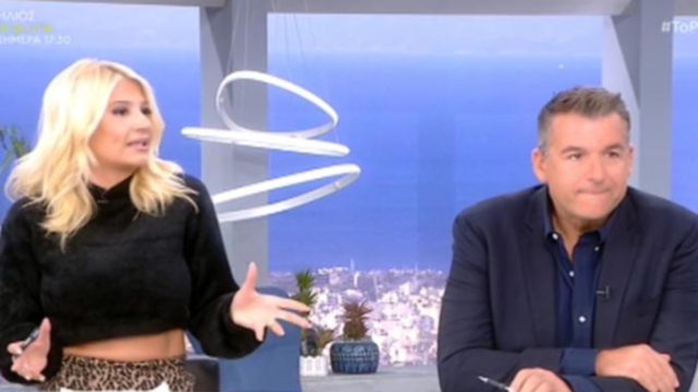 Γιώργος Λιάγκας – Φαίη Σκορδά: «Αρπάχτηκαν» στον αέρα της εκπομπής
