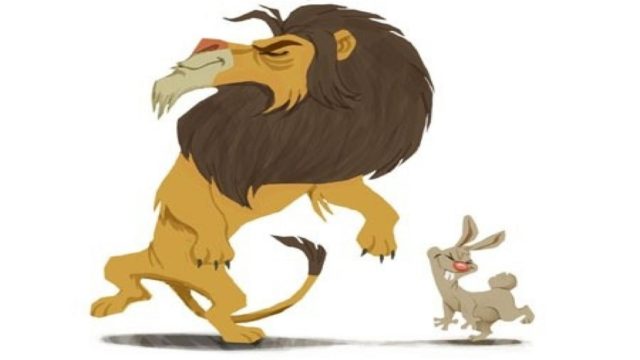 Ο λαγός και το λιοντάρι… Το ανέκδοτο της ημέρας (25/11)