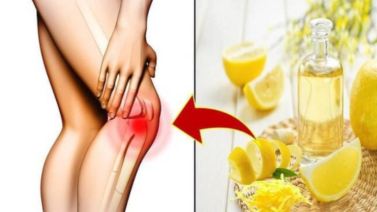 Παίρνει μια φλούδα λεμόνι και τρίβει το γόνατο: Βάζει τέλος στον εφιάλτη!