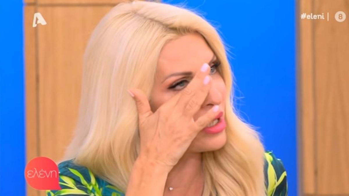 Δάκρυσε η Ελένη Μενεγάκη στον αέρα του MEGA – Τι συνέβη;