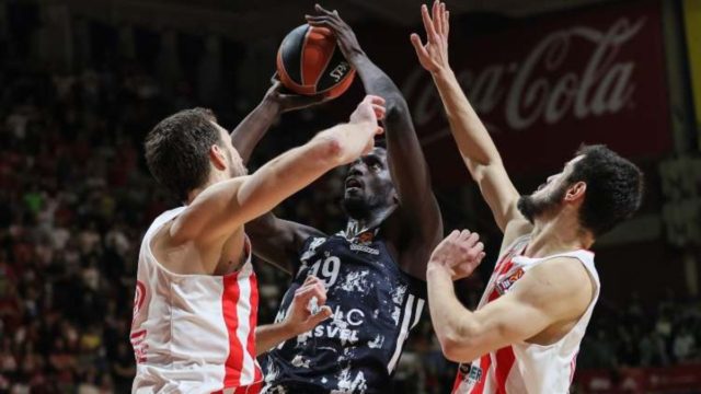Ερυθρός Αστέρας – Βιλερμπάν 73-67: Τα κατάφερε και πήρε δεύτερη συνεχόμενη νίκη