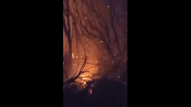 Mεγάλη φωτιά στη Λευκάδα (Video)
