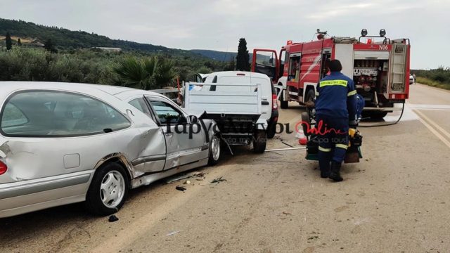 Τροχαίο με νεκροφόρα στην Μεσσηνία: Νεκρή μία γυναίκα – Σοκάρουν οι εικόνες από το σημείο (video)