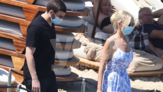 Απόμακροι στη Μύκονο: Η τελευταία κοινή εμφάνιση Φίλιππου Τσαγκρίδη και Κατερίνας Καινούργιου